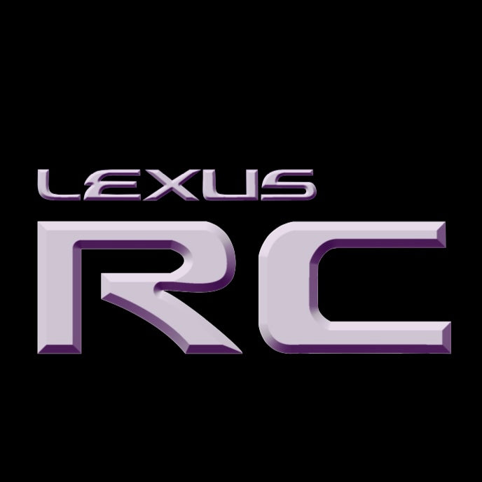 LEXUS Original-LOGO-PROJEKROTR-LEUCHTEN Nr.2202 (Menge 1 = 1 Satz/2 Türleuchten)