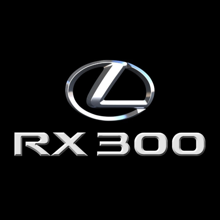 LEXUS Original-LOGO-PROJEKROTR-LEUCHTEN Nr.2202 (Menge 1 = 1 Satz/2 Türleuchten)