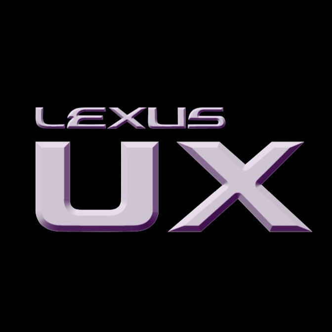 LEXUS Original-LOGO-PROJEKROTR-LEUCHTEN Nr.2202 (Menge 1 = 1 Satz/2 Türleuchten)