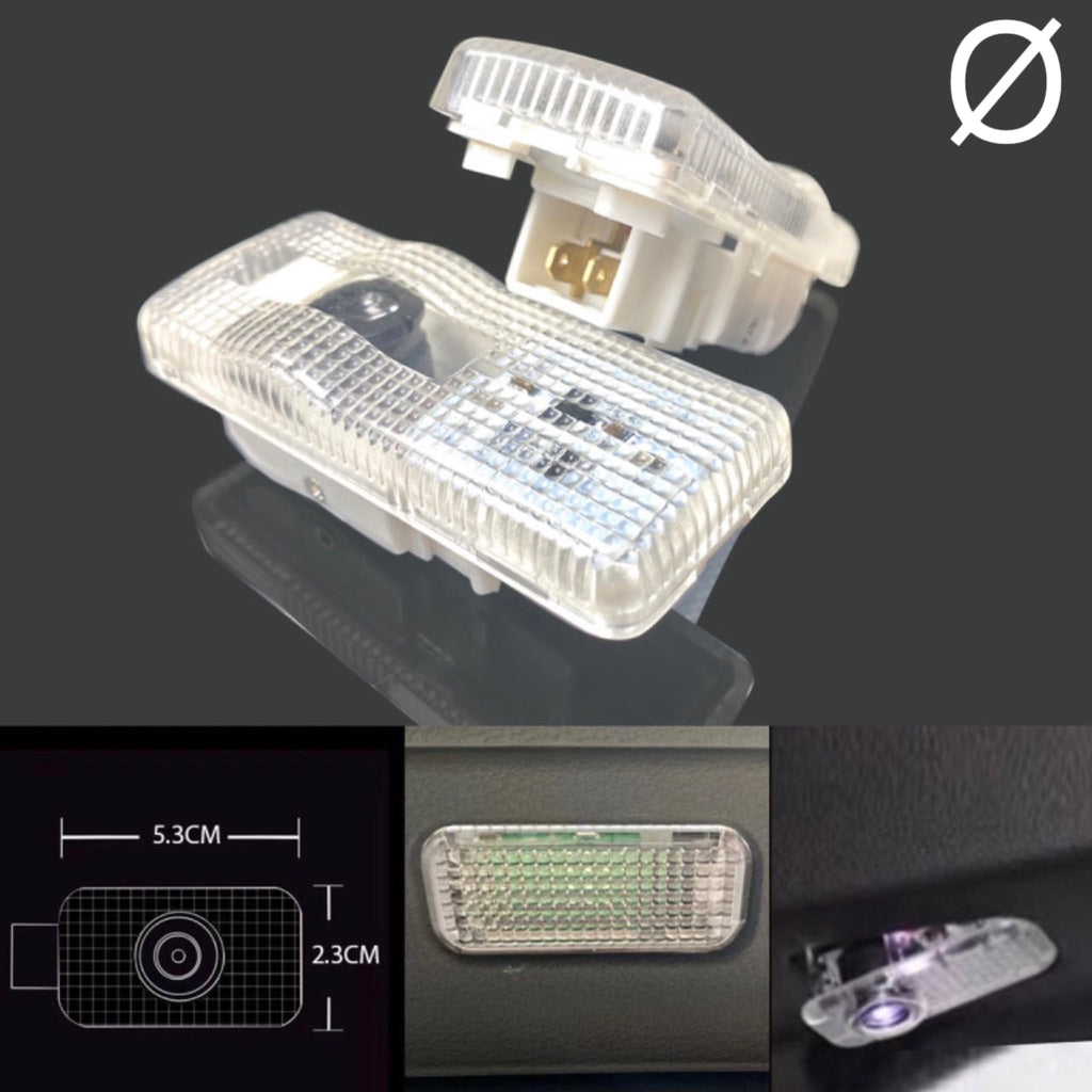 CITROËN AIRCROSS LOGO PROJECTOT LIGHTS (quantity 1 = 2 Logo Films /2 door lights）Nr.2805S13b1f1w