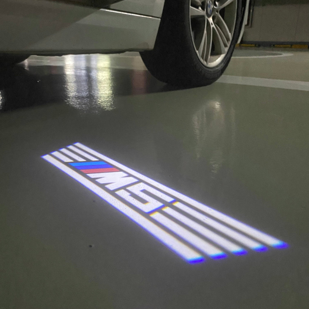 BMW 5 SERIES M5 LOGO PROJECTOT LIGHTS (quantity 1 = 1 sets/2 door lights)Nr.bmw00259