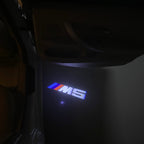 BMW  5 SERIES M5 LOGO PROJECTOT LIGHTS (quantity 1 = 1 sets/2 door lights)Nr.bmw00237