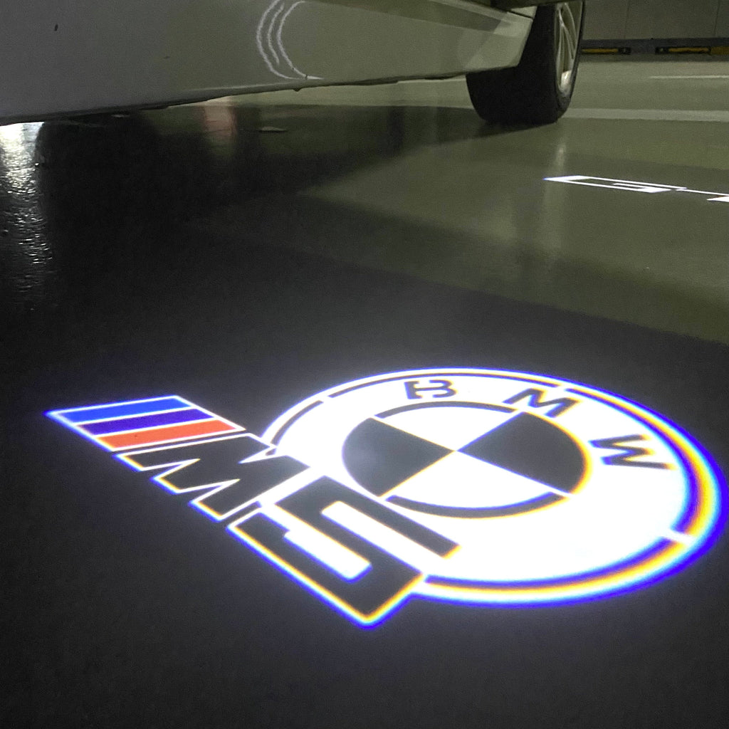 BMW  5 SERIES M5 LOGO PROJECTOT LIGHTS (quantity 1 = 1 sets/2 door lights)Nr.bmw00260