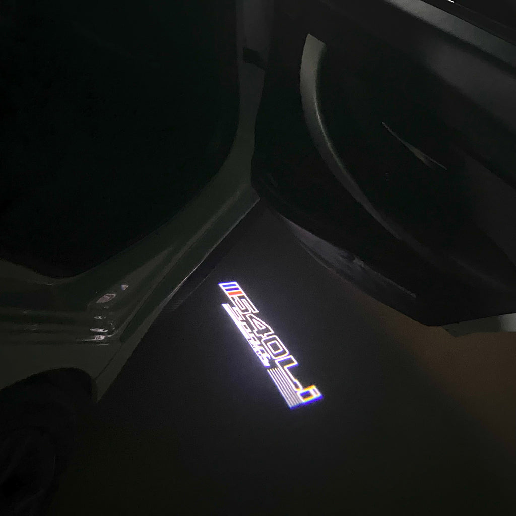 BMW 5 SERIES 540 Li LOGO PROJECTOT LIGHTS (quantity 1 = 1 sets/2 door lights)Nr.bmw00318