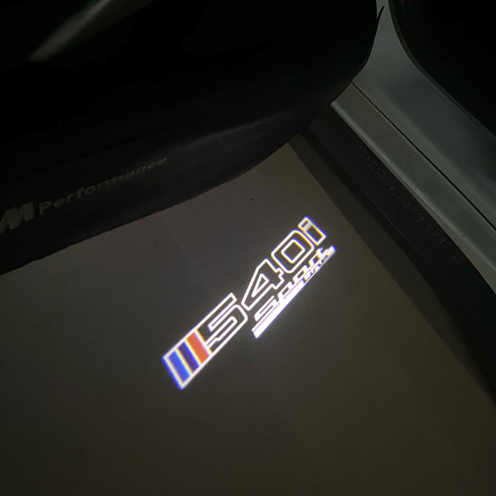 BMW  5 SERIES 540 i   LOGO PROJECTOT LIGHTS (quantity 1 = 1 sets/2 door lights)Nr.bmw00319