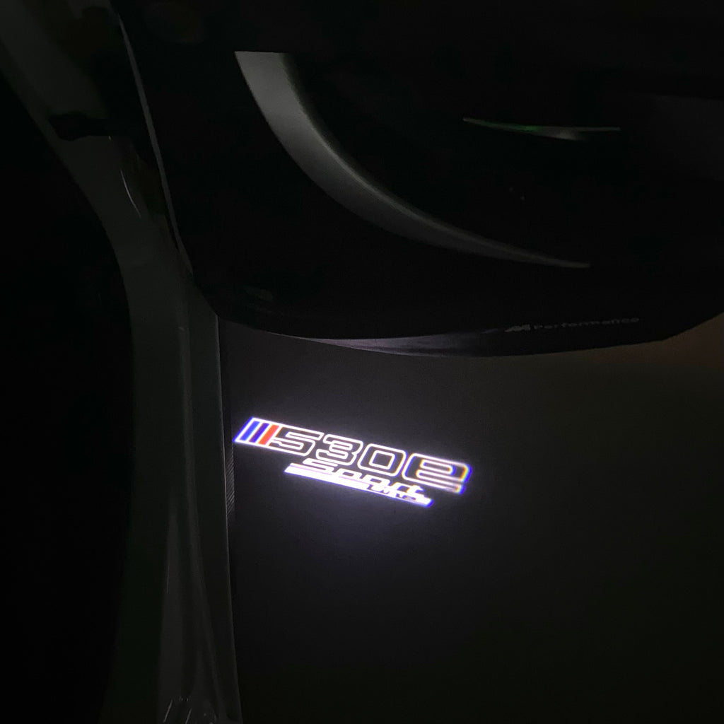 BMW 5 SERIES 530 e LOGO PROJECTOT LIGHTS (quantity 1 = 1 sets/2 door lights)Nr.bmw00317
