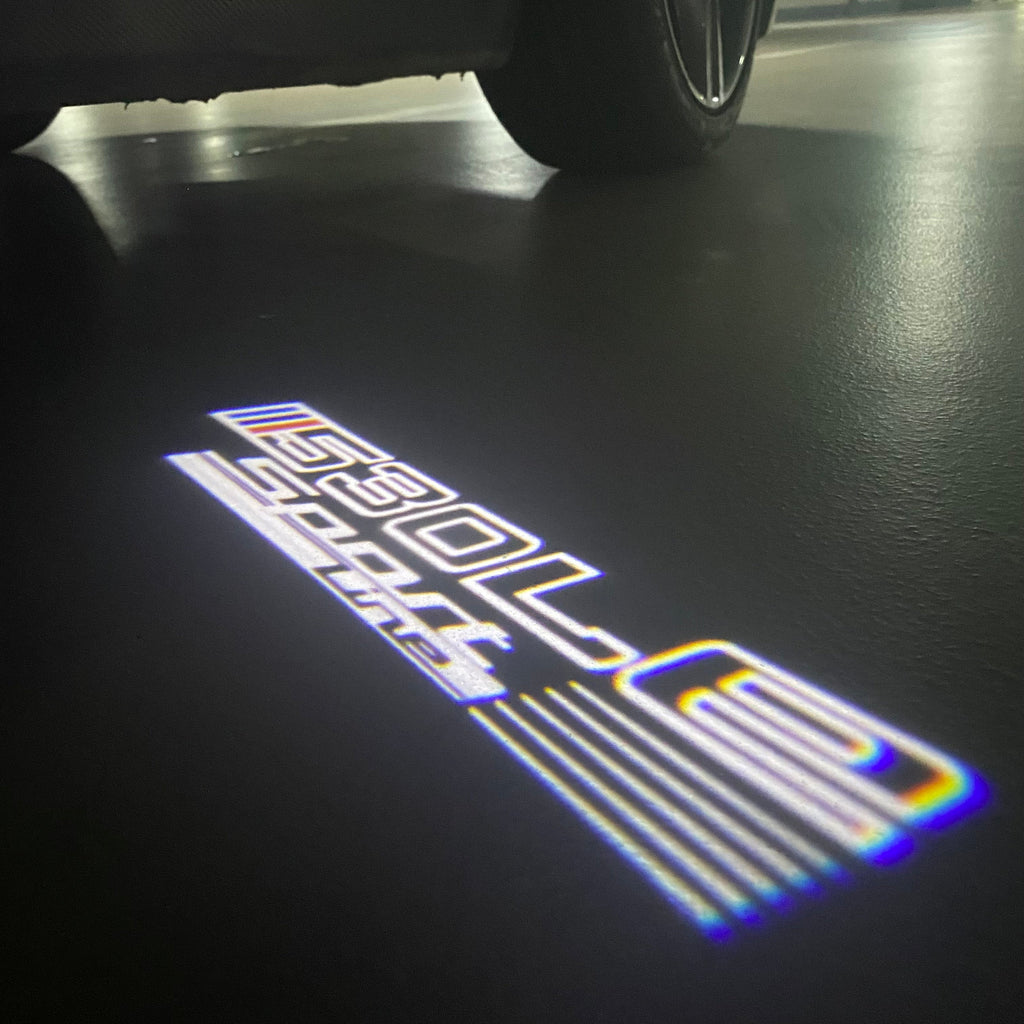 BMW  5 SERIES 530 Le LOGO PROJECTOT LIGHTS (quantity 1 = 1 sets/2 door lights)Nr.bmw00239