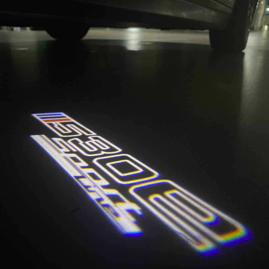 BMW 5 SERIES 530 e LOGO PROJECTOT LIGHTS (quantity 1 = 1 sets/2 door lights)Nr.bmw00317