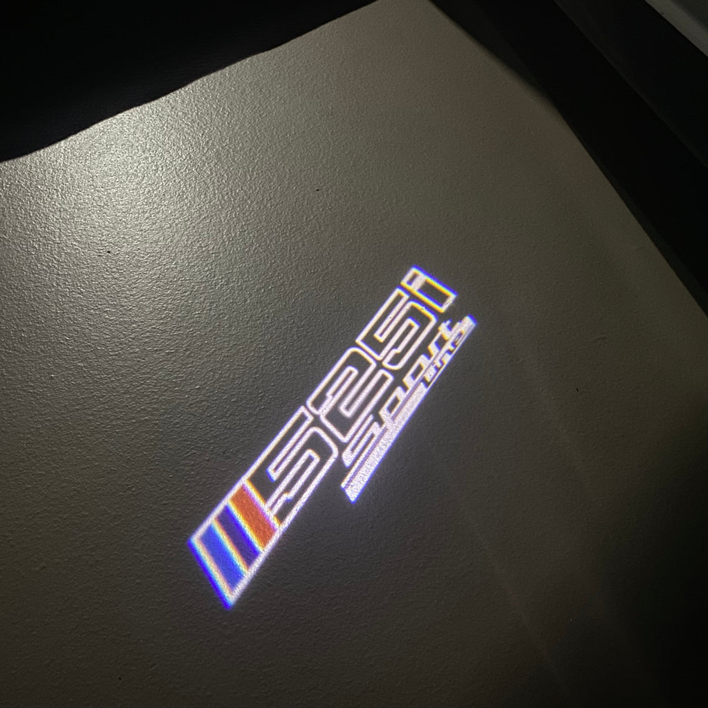 BMW  5 SERIES 525 i LOGO PROJECTOT LIGHTS (quantity 1 = 1 sets/2 door lights)Nr.bmw00243