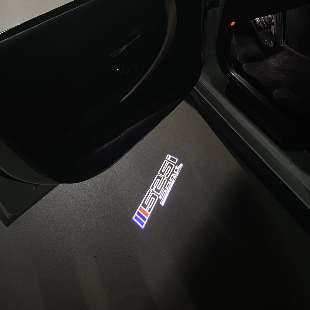 BMW  5 SERIES 525 i LOGO PROJECTOT LIGHTS (quantity 1 = 1 sets/2 door lights)Nr.bmw00243