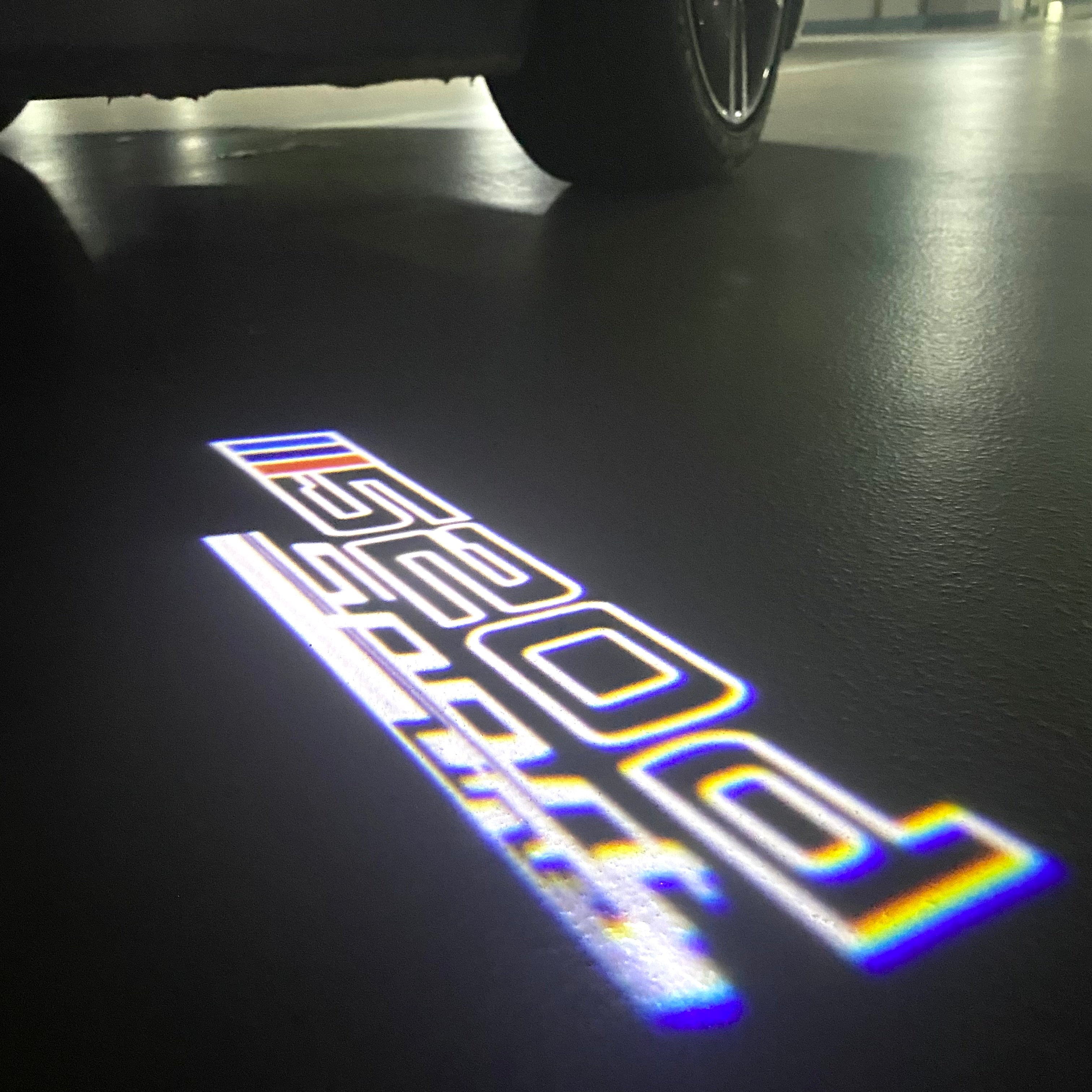 BMW 5 SERIES 520 d  LOGO PROJECTOT LIGHTS (quantity 1 = 1 sets/2 door lights)Nr.bmw00241