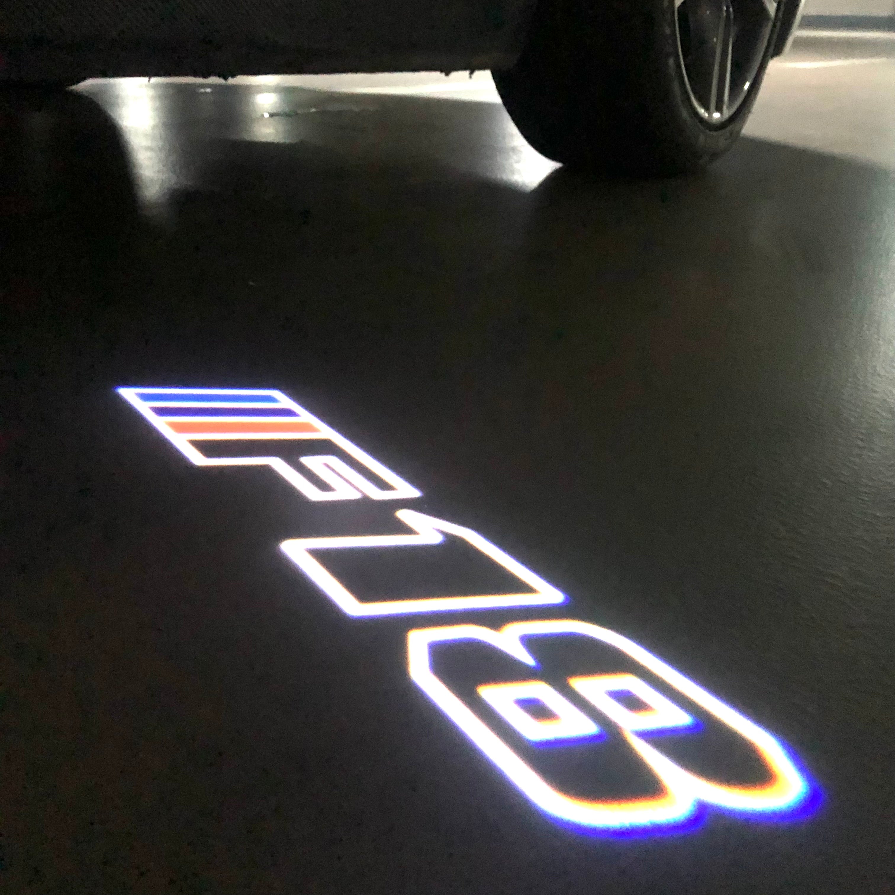 BMW 5 SERIES F18   LOGO PROJECTOT LIGHTS (quantity 1 = 1 sets/2 door lights)Nr.bmw00249