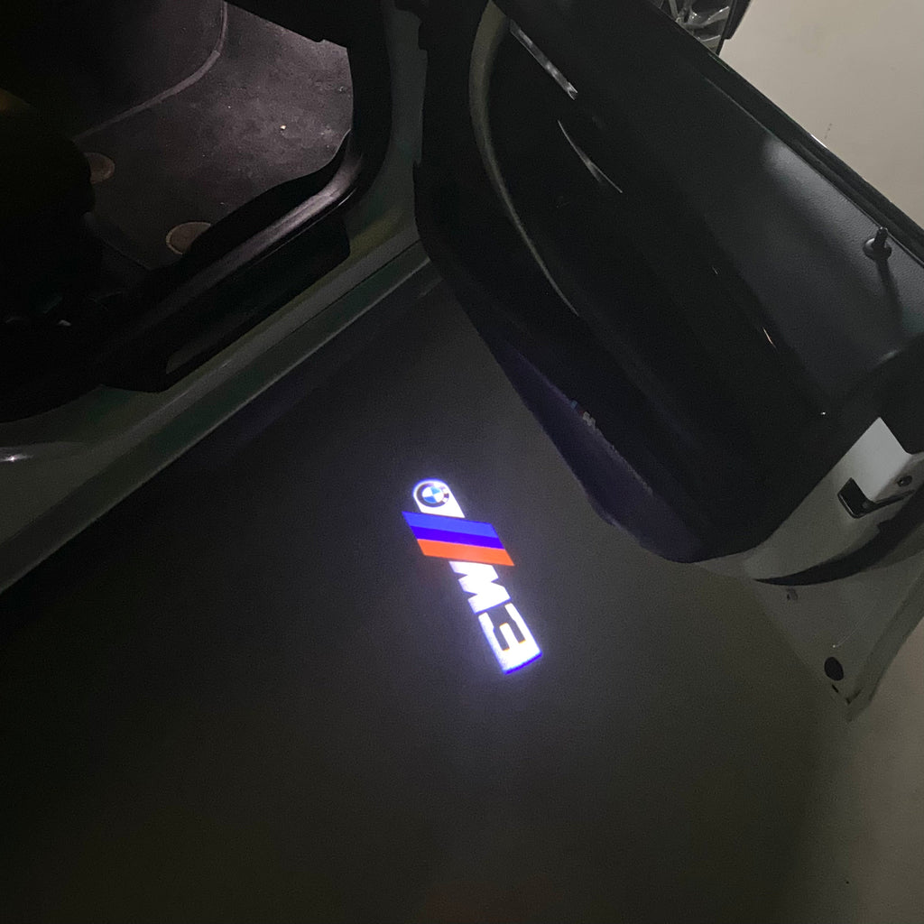 BMW 3 SERIES M3  LOGO PROJECTOT LIGHTS (quantity 1 = 1 sets/2 door lights) Nr.bmw401