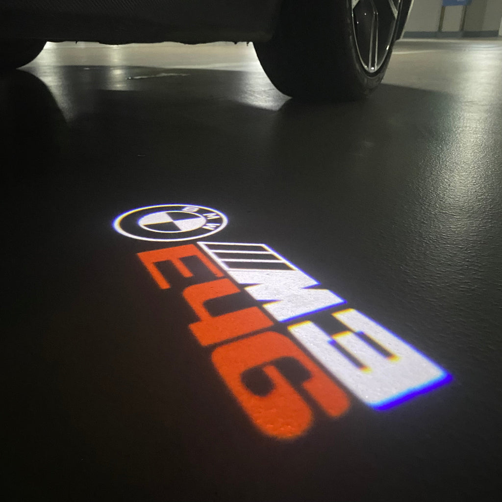 BMW 3 SERIES M3 E46  LOGO PROJECTOT LIGHTS (quantity 1 = 1 sets/2 door lights) Nr.bmw402