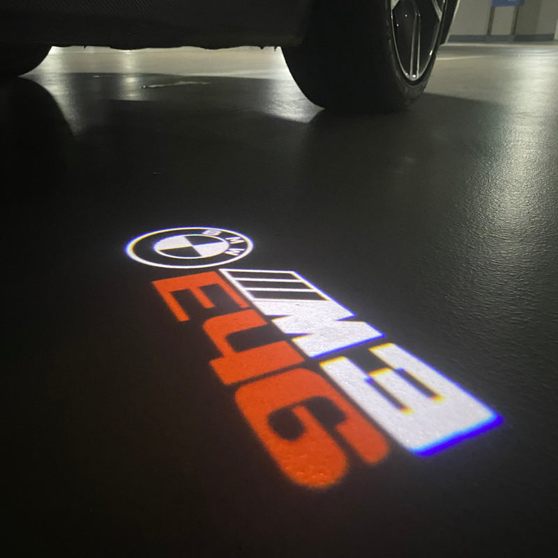 BMW  M3 E46 LOGO PROJECTOT LIGHTS Nr.600x141