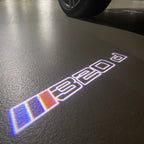 BMW 3 SERIES 320 d  LOGO PROJECTOT LIGHTS (quantity 1 = 1 sets/2 door lights)Nr.bmw00397