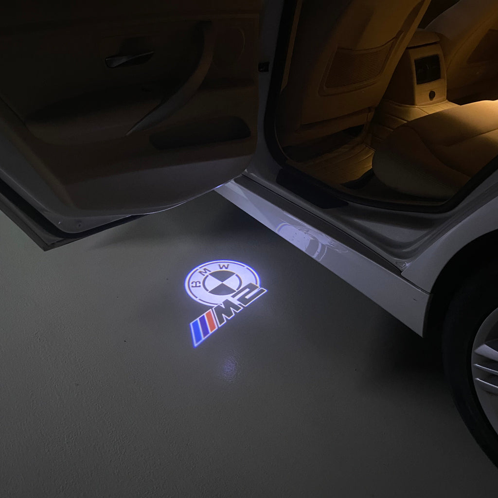 BMW 2 SERIES M2   LOGO PROJECTOT LIGHTS (quantity 1 = 1 sets/2 door lights)Nr.bmw00215