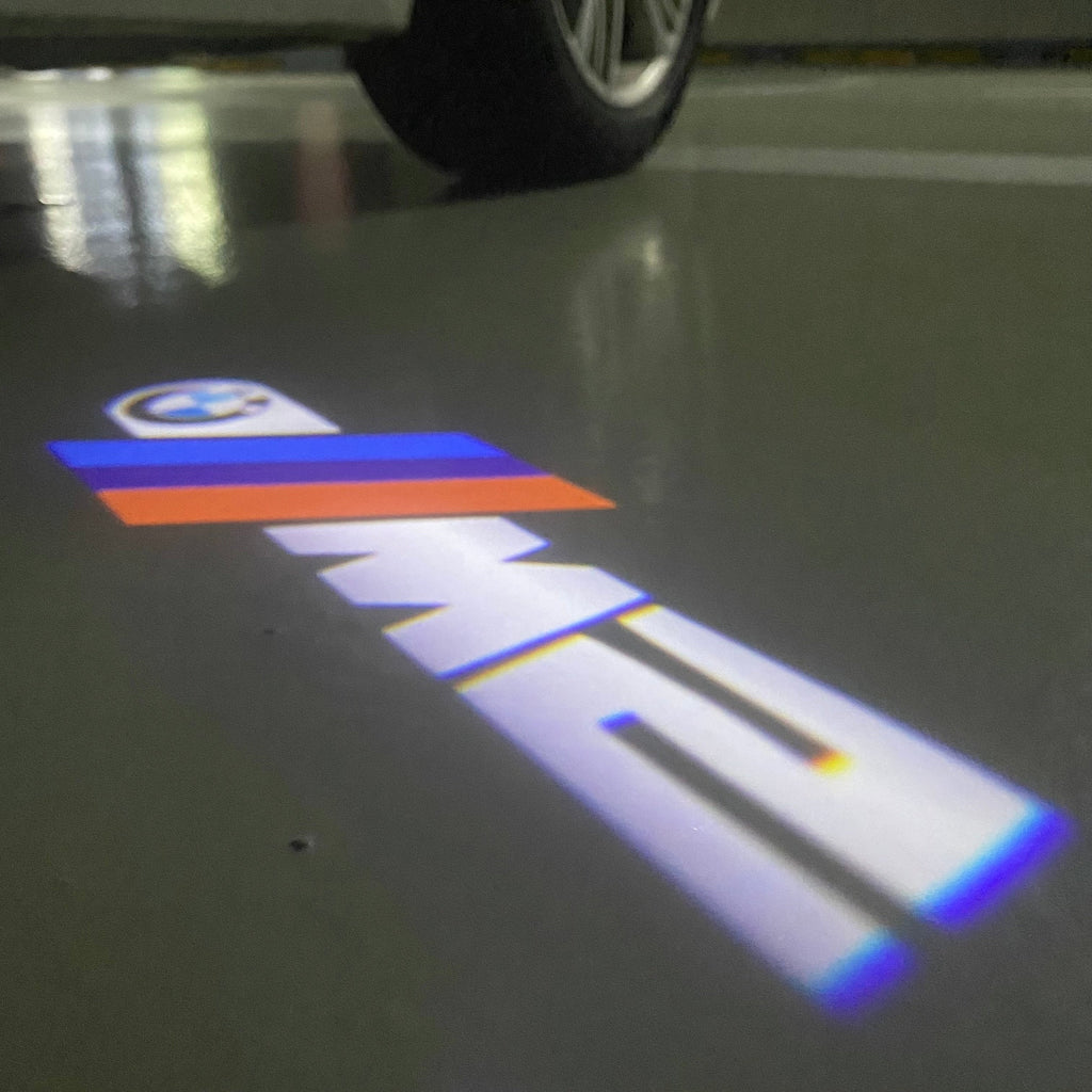 BMW  2 SERIES M2 LOGO PROJECTOT LIGHTS (quantity 1 = 1 sets/2 door lights)Nr.bmw00140