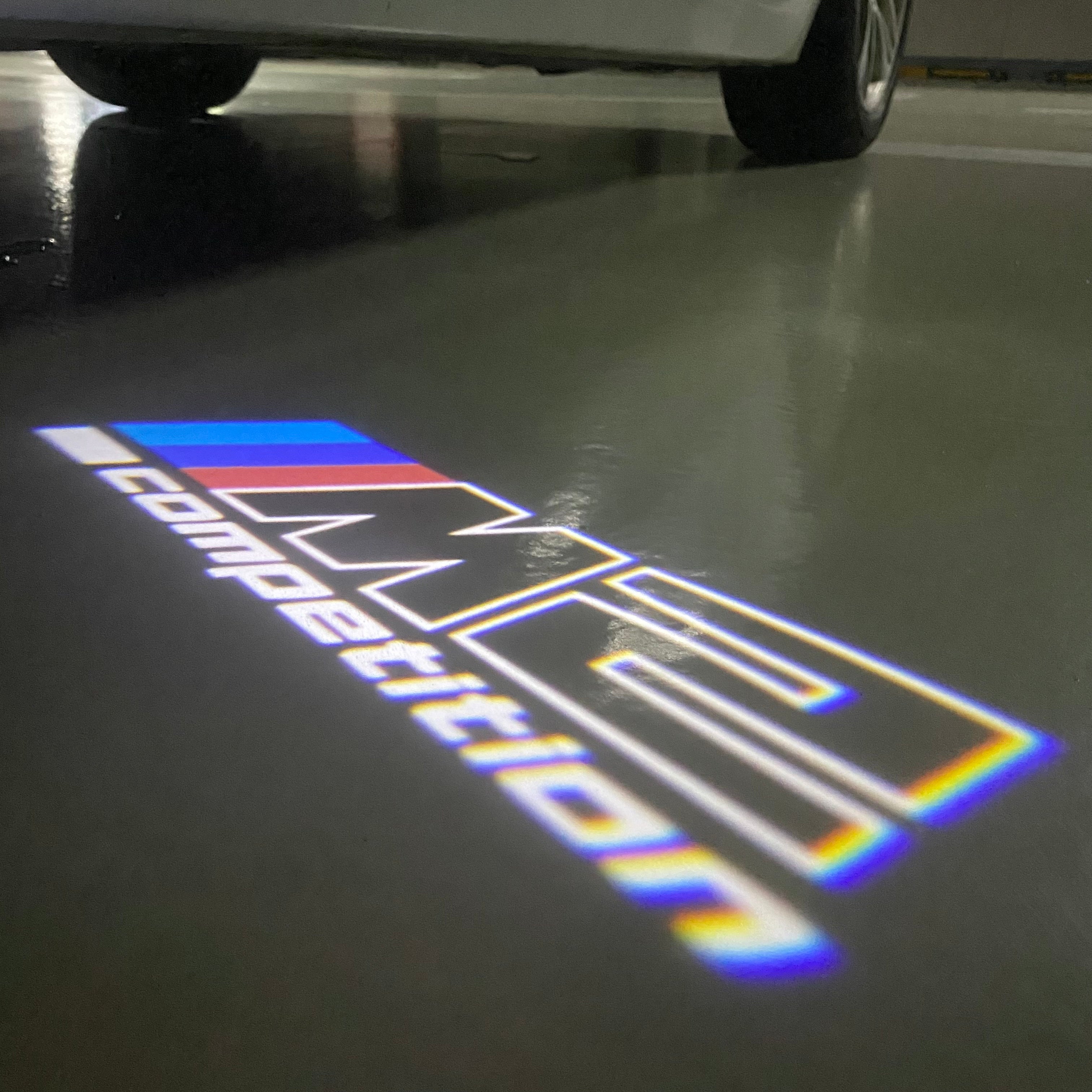 BMW 2 SERIES M2   LOGO PROJECTOT LIGHTS (quantity 1 = 1 sets/2 door lights)Nr.bmw00200