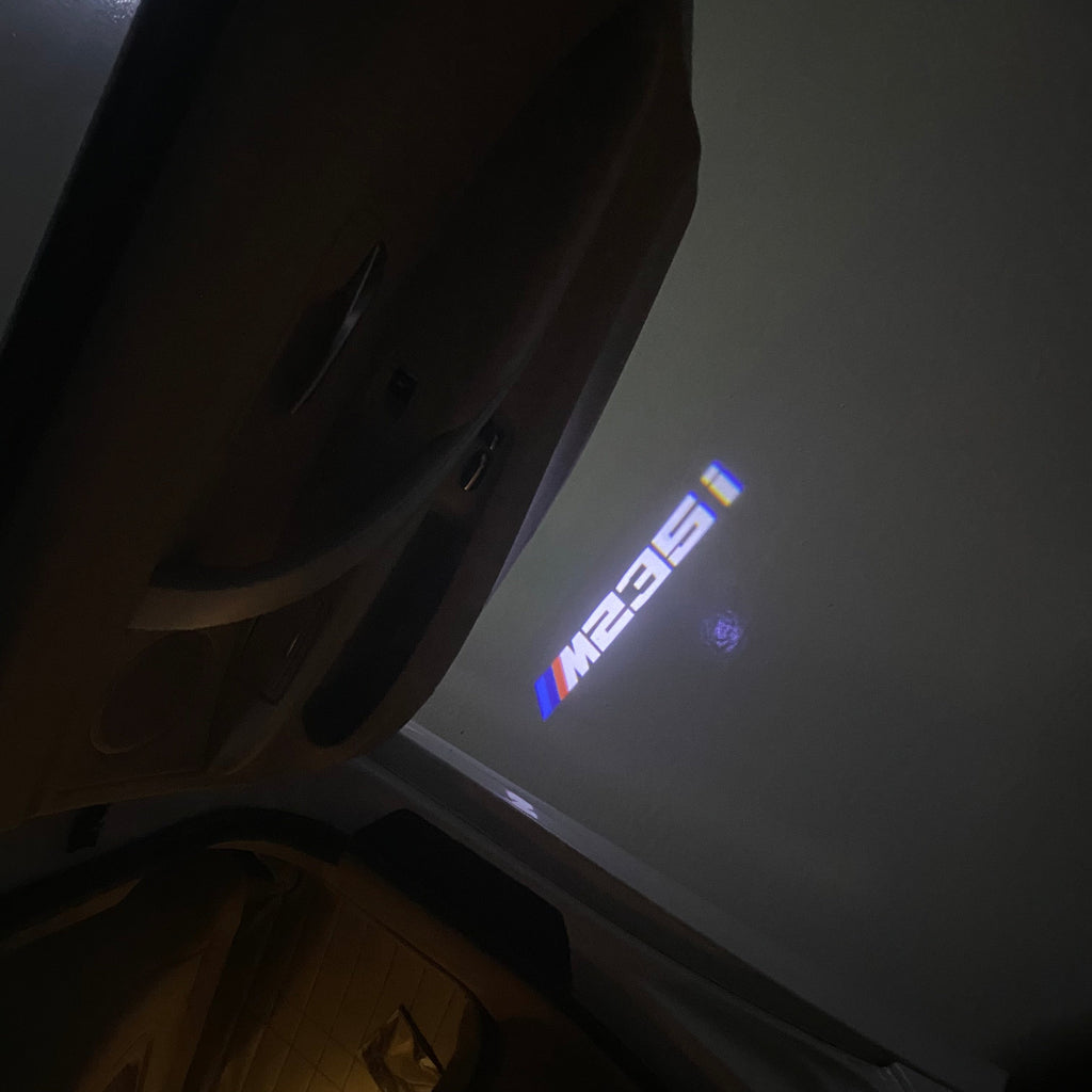 BMW 2 SERIES M235  LOGO PROJECTOT LIGHTS (quantity 1 = 1 sets/2 door lights)Nr.bmw00376