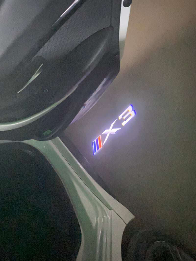 BMW  X3  LOGO PROJECTOT LIGHTS Nr.600X311