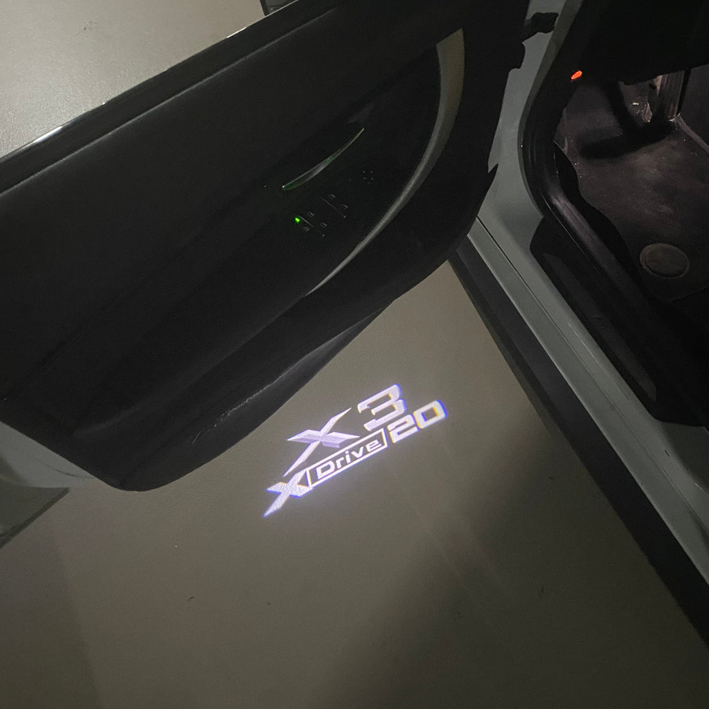 BMW  X3 X drive 20  LOGO PROJECTOT LIGHTS (quantity 1 = 1 sets/2 door lights)Nr.bmw0060