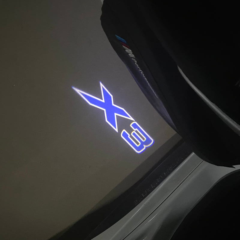 BMW  X3  LOGO PROJECTOT LIGHTS Nr.600X302