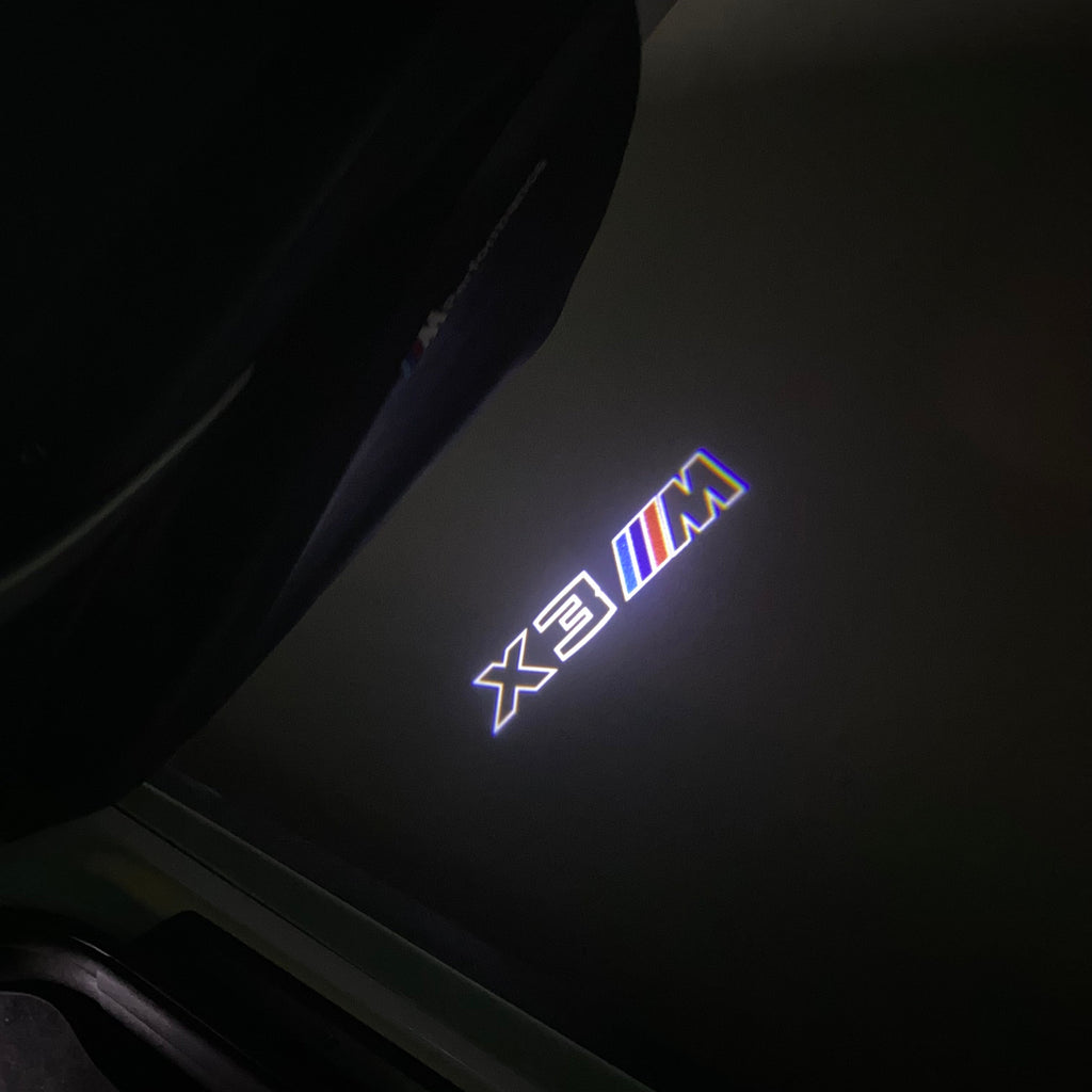 BMW  X3M LOGO PROJECTOT LIGHTS (quantity 1 = 1 sets/2 door lights)Nr.bmw0057