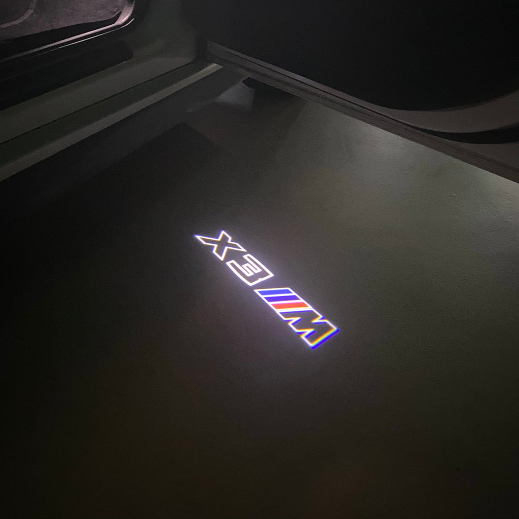 BMW  X3M LOGO PROJECTOT LIGHTS (quantity 1 = 1 sets/2 door lights)Nr.bmw0057