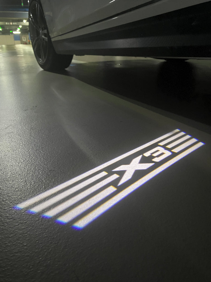 BMW  X3  LOGO PROJECTOT LIGHTS Nr.600X305