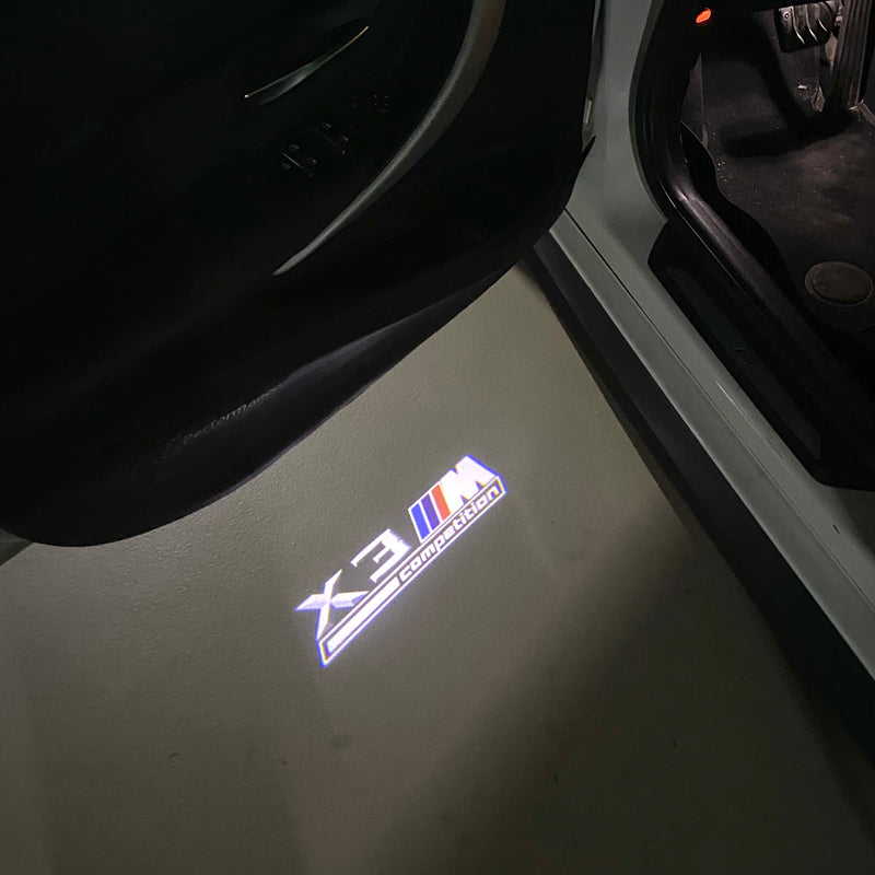 BMW  X3M  LOGO PROJECTOT LIGHTS Nr.600X313