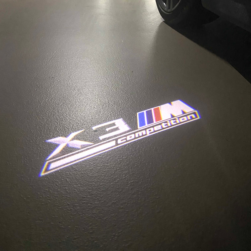 BMW  X3M  LOGO PROJECTOT LIGHTS Nr.600X313