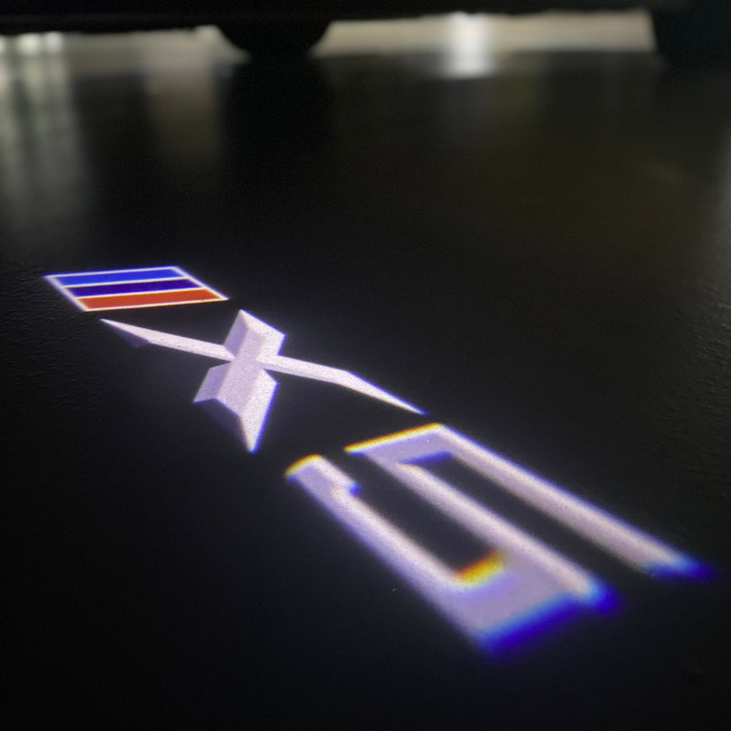 BMW X5  LOGO PROJECTOT LIGHTS (quantity 1 = 1 sets/2 door lights)Nr.bmw00110