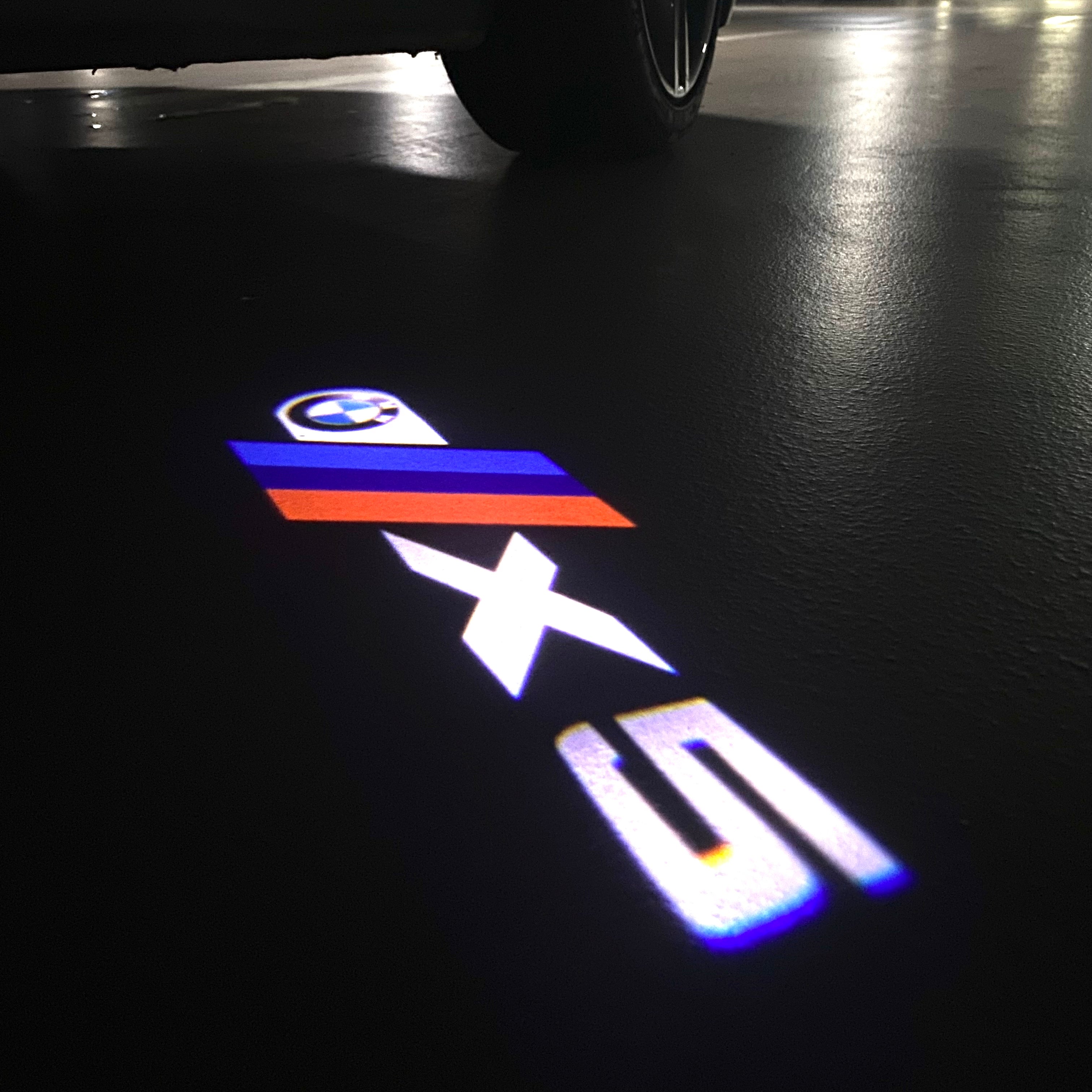 BMW  X5  LOGO PROJECTOT LIGHTS (quantity 1 = 1 sets/2 door lights)Nr.bmw00109