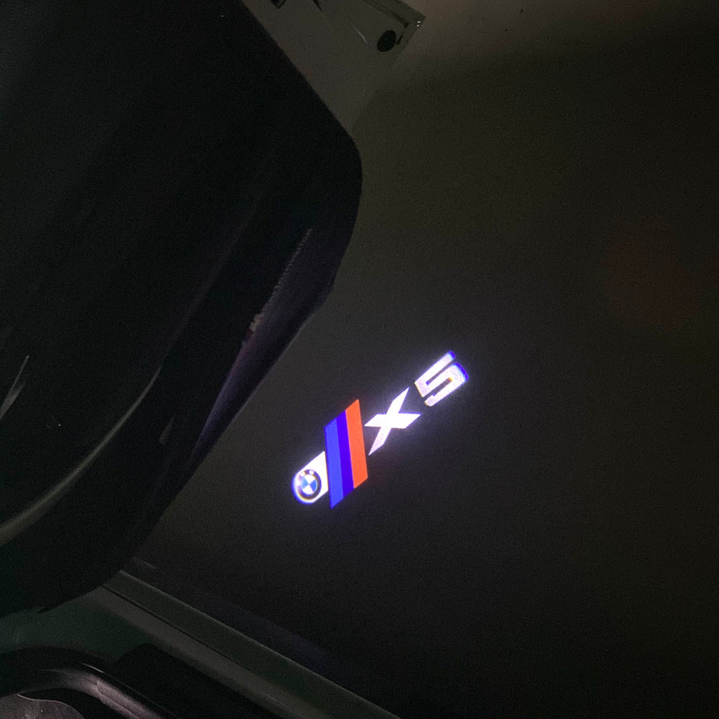 BMW  X5  LOGO PROJECTOT LIGHTS (quantity 1 = 1 sets/2 door lights)Nr.bmw00109