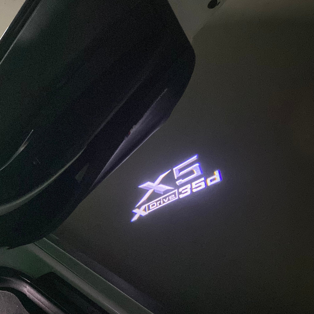 BMW X5 XDrive 35d  LOGO PROJECTOT LIGHTS (quantity 1 = 1 sets/2 door lights)Nr.bmw00113