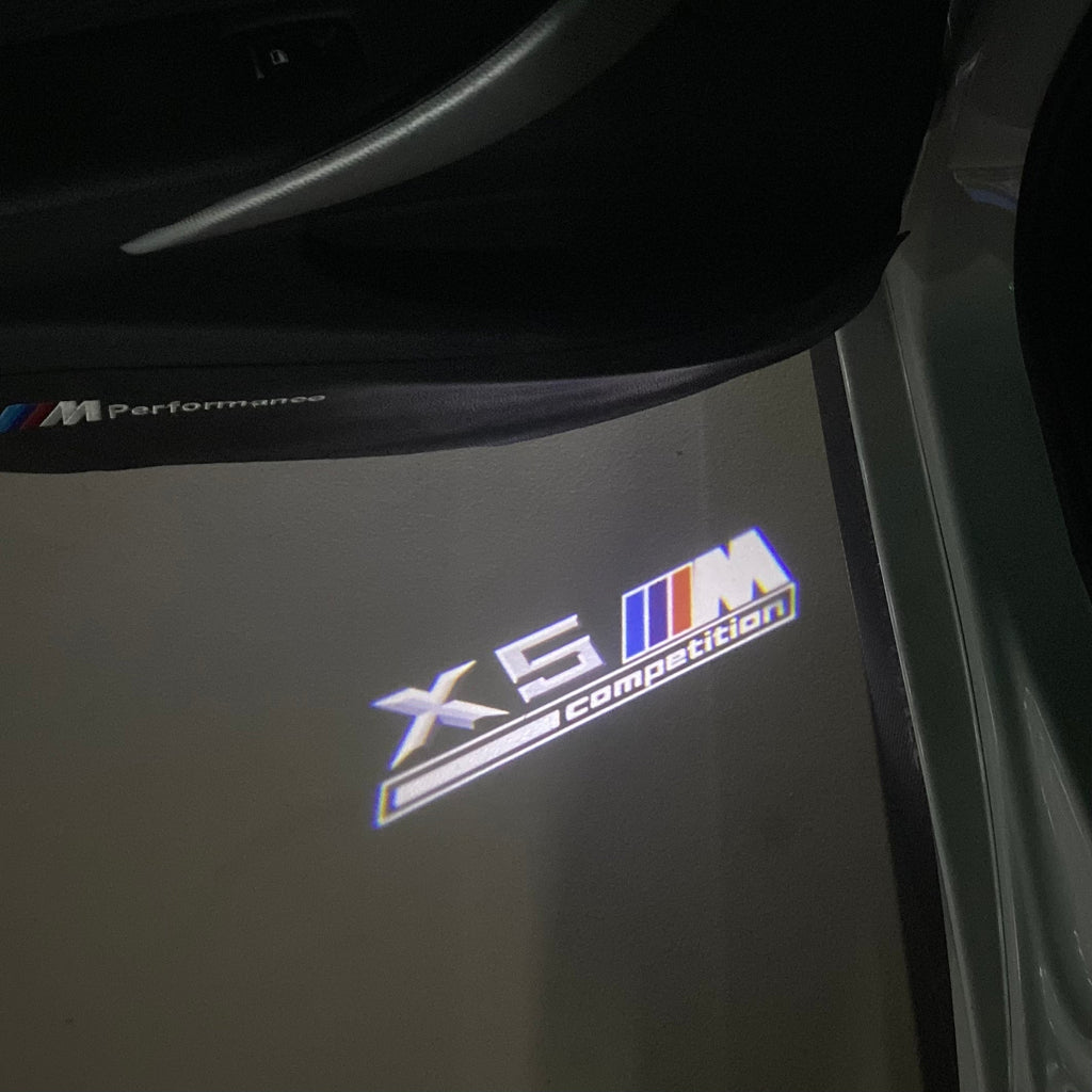 BMW X5M  LOGO PROJECTOT LIGHTS (quantity 1 = 1 sets/2 door lights)Nr.bmw0029