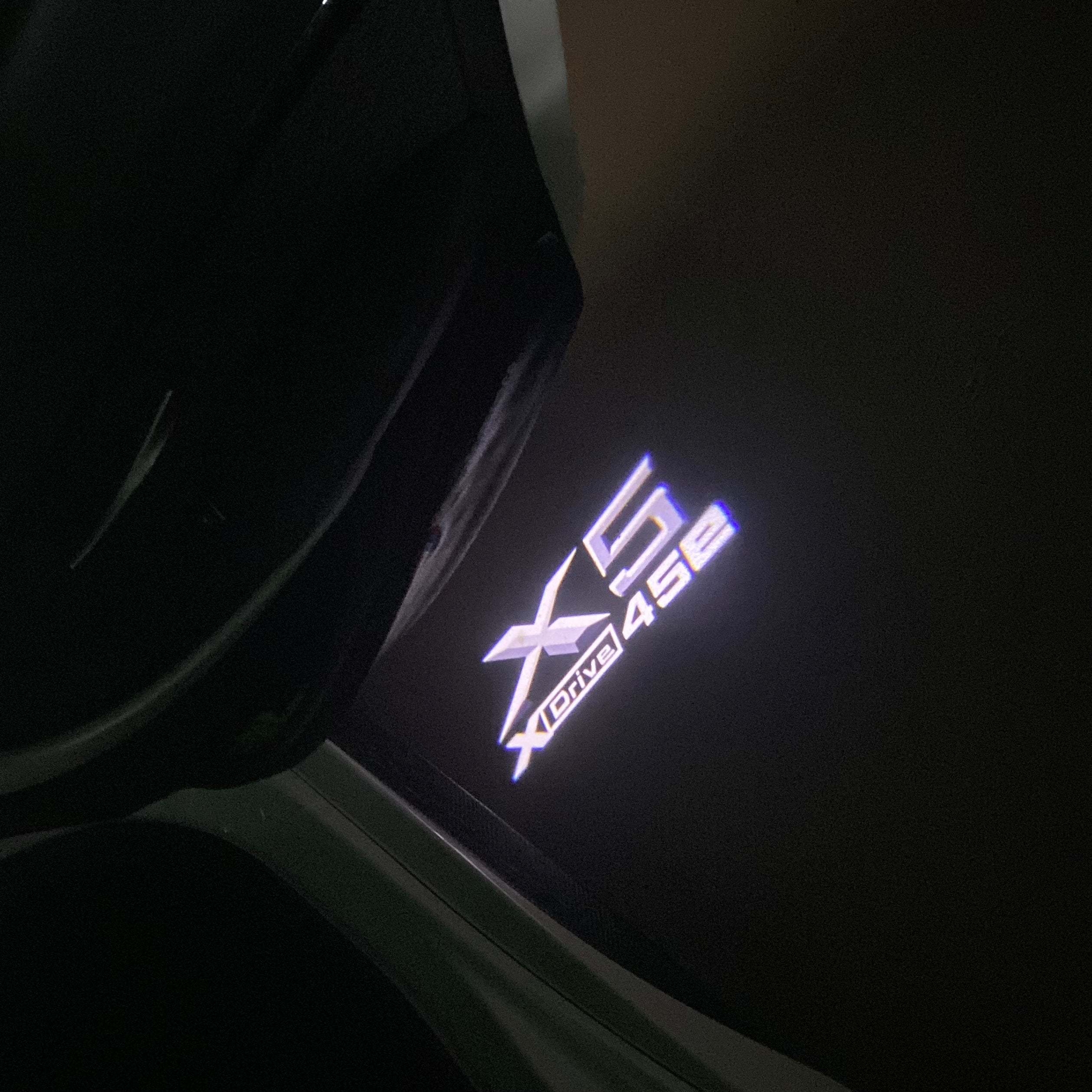 BMW  X5 X Drive 45e LOGO PROJECTOT LIGHTS (quantity 1 = 1 sets/2 door lights)Nr.bmw00117