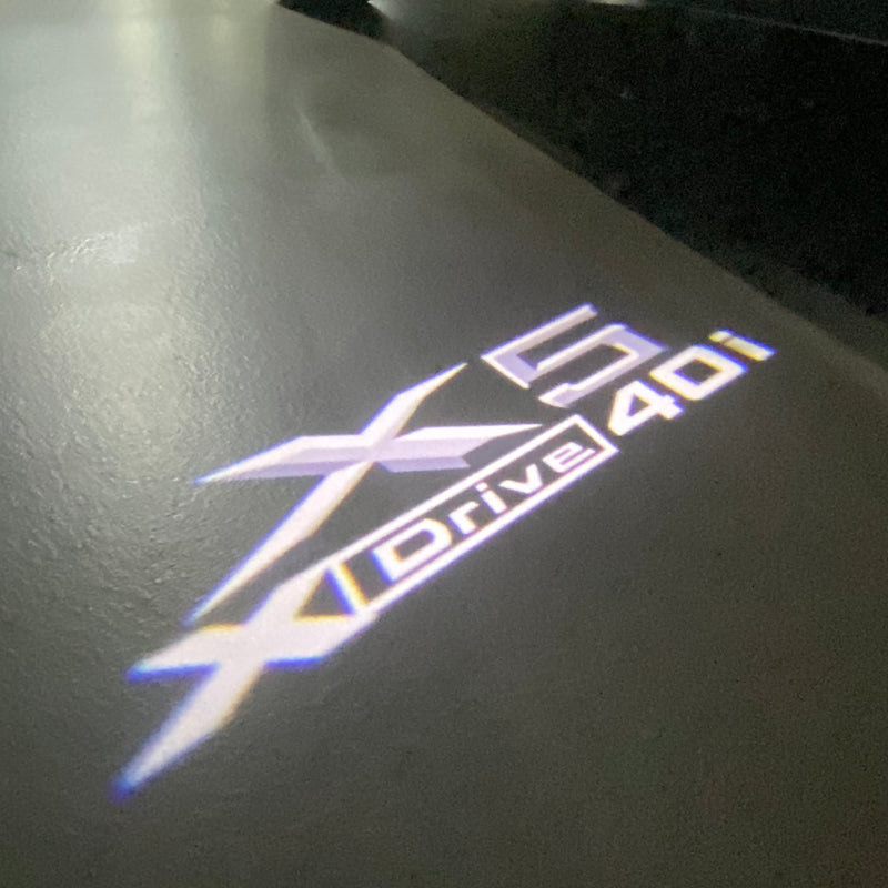 BMW  X5 X drive 40i  LOGO PROJECTOT LIGHTS Nr.600X504