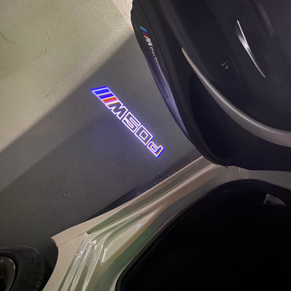 BMW X5 / X5M M50d  LOGO PROJECTOT LIGHTS (quantity 1 = 1 sets/2 door lights)Nr.bmw00120