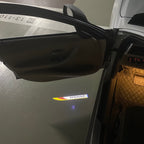 RENAULT ORIGINAL LOGO PROJECTOT LIGHTS Nr.28057 (quantity 1 = 2 Logo Films /2 door lights）