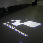 RENAULT  Sport LOGO PROJECTOT LIGHTS Nr.28061 (quantity 1 = 2 Logo Films /2 door lights )