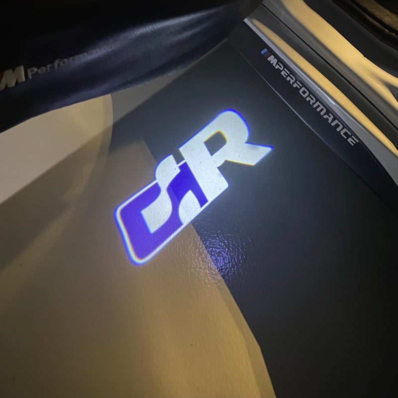 Volkswagen Luci porta R Logo Nr. 36 (quantità 1 = 2 pellicole con logo / 2 luci per porte)