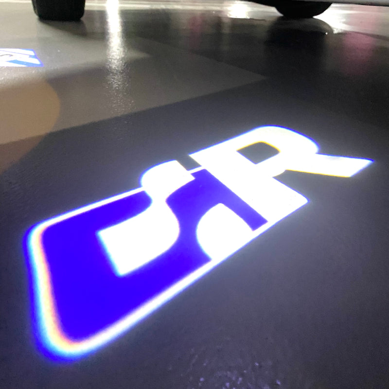 Volkswagen Luci porta R Logo Nr. 36 (quantità 1 = 2 pellicole con logo / 2 luci per porte)