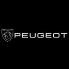 PEUGEOT ORIGINAL LOGO PROJECTOT LIGHTS    (quantity 1 = 2 Logo Films /2 door lights）Nr.30HH19