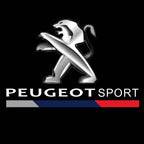 PEUGEOT SPORT LOGO PROJECTOT LIGHTS    (quantity 1 = 2 Logo Films /2 door lights）Nr.30HH22