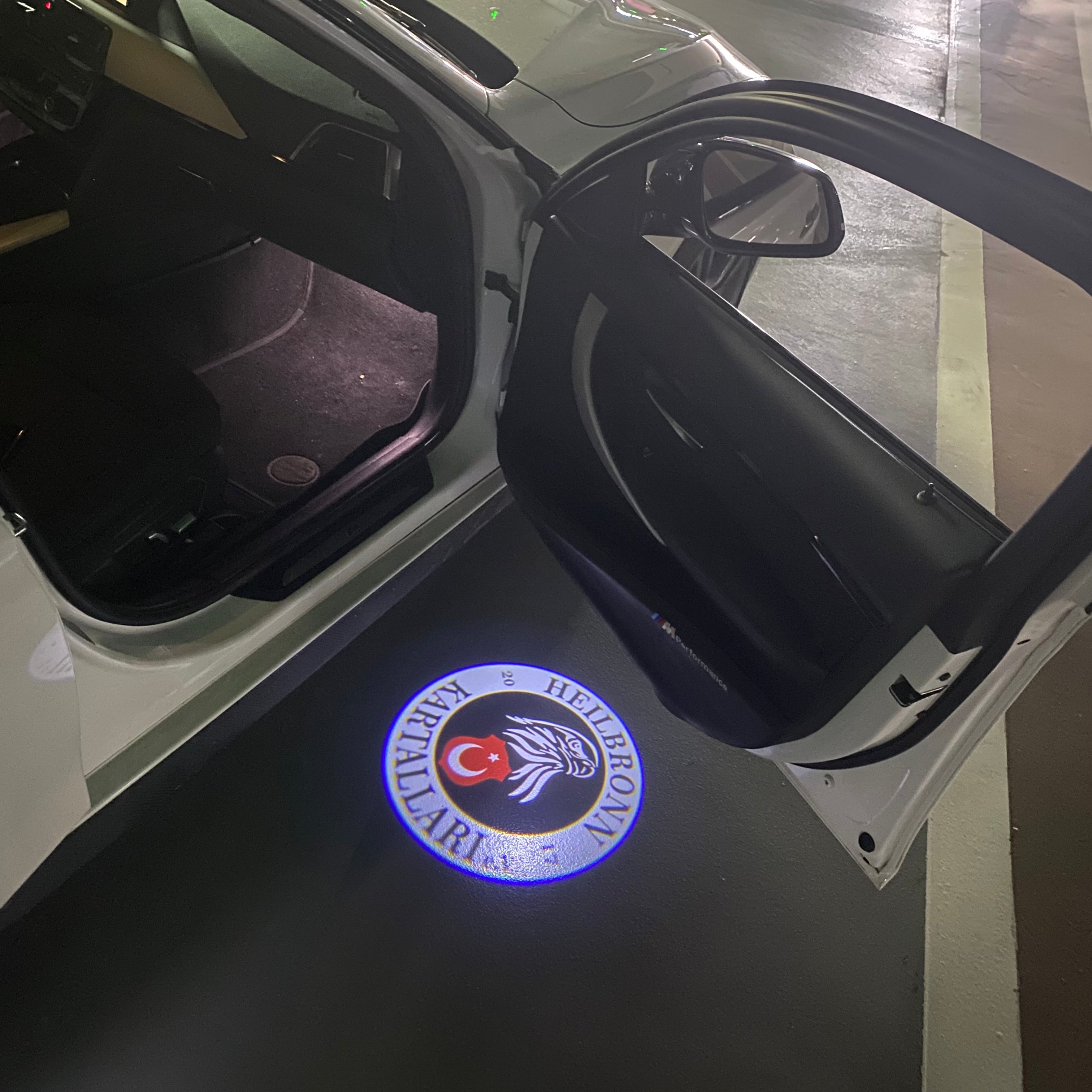 Football CLUB HEILBRONN KARTALLARI Logo Nr.2205(quantity 1 = 2 Logo Films /2 door lights）