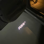 AUDI RS6+ LOGO PROJECTOT LIGHTS   (quantity 1 = 2 Logo Films /2 door lights）Nr.76B2