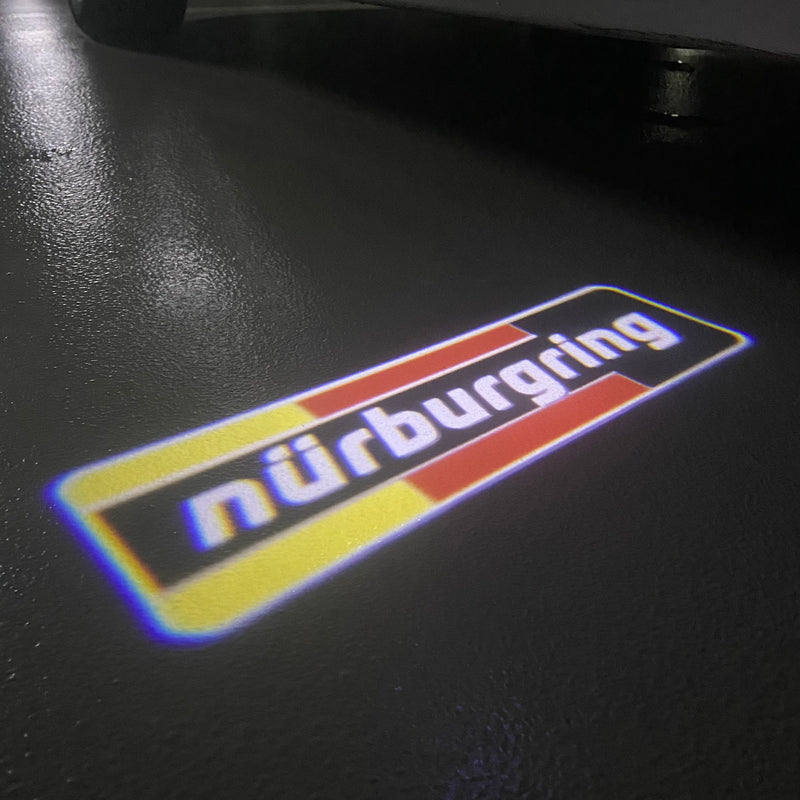 Nürburgring Logo Nr.230  (quantity 1 = 2 Logo Films /2 door lights）Automobile Racing & Culture