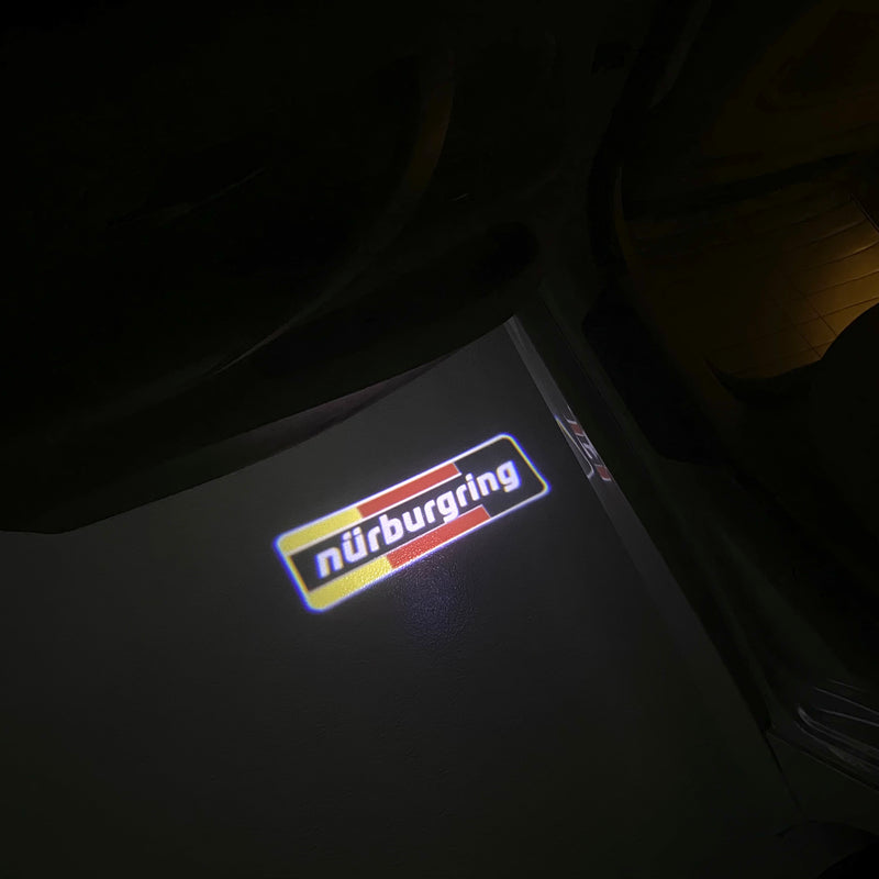 Nürburgring Logo Nr.230  (quantity 1 = 2 Logo Films /2 door lights）Automobile Racing & Culture